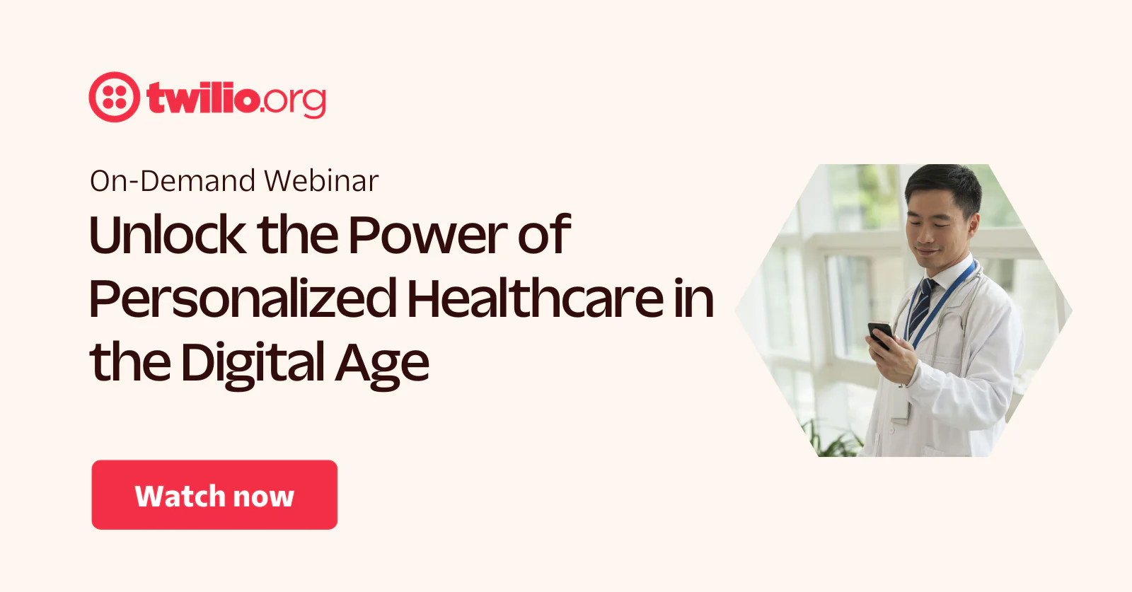 On Demand Webinar Cover Pages - Unlock the power of personalized healthcare - video cover